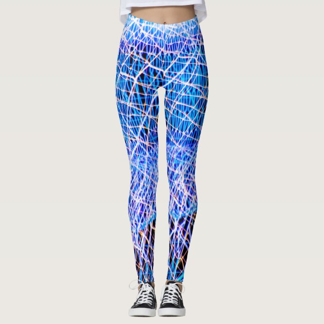 Leggings Guêtres électriques (Devant)