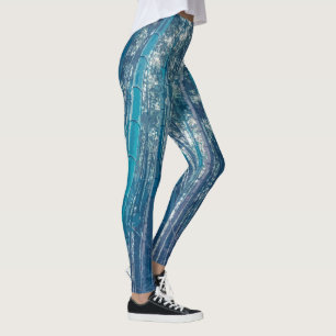 Leggings Guêtres en bambou élégantes de l'illustration de