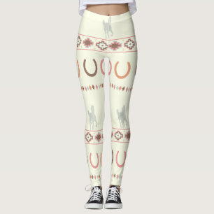 Leggings guêtres équestres de tribu