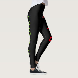 Leggings Guêtres exécutives rouges
