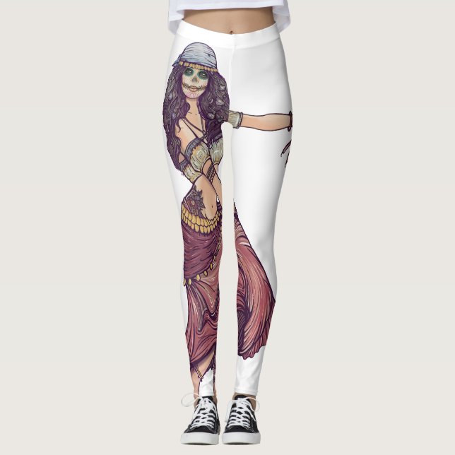 Leggings Guêtres faites sur commande de concepteur (Devant)