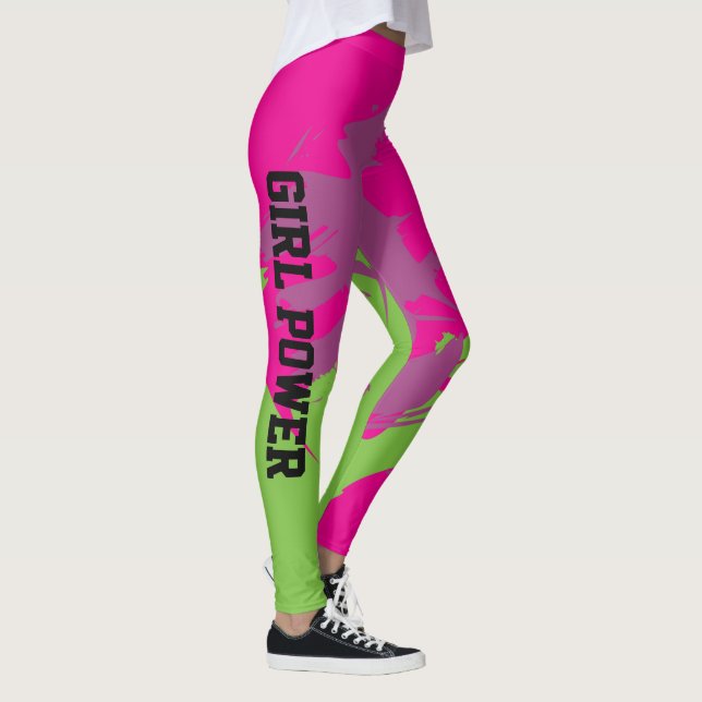 Leggings Guêtres faites sur commande de sports et de forme (Droite)
