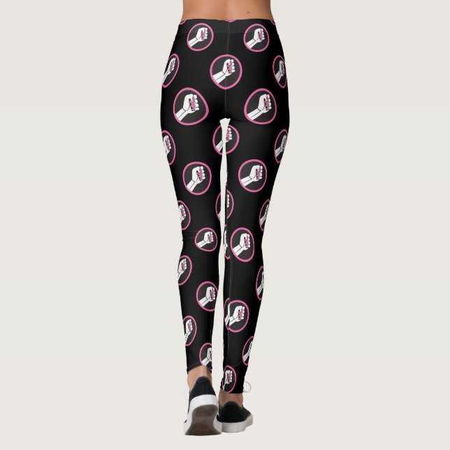 Leggings Guêtres féministes d'ordre du jour (Dos)