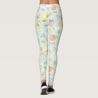Leggings Guêtres florales de motif de charme du sud