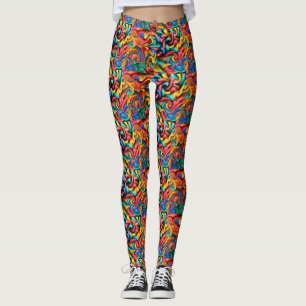Leggings Guêtres fondues de crayons