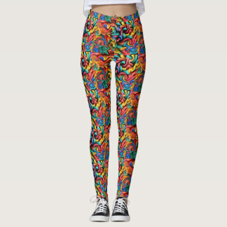 Leggings Guêtres fondues de crayons