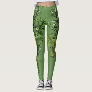 Leggings Guêtres fraîches d'herbe