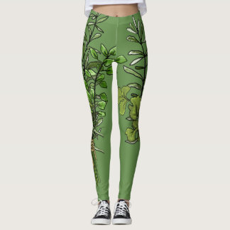 Leggings Guêtres fraîches d'herbe