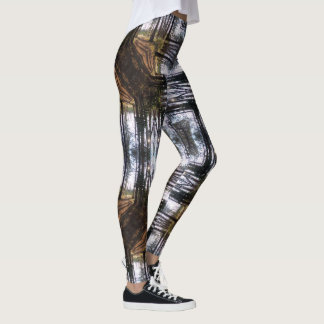 Leggings Guêtres géométriques d'arbre grand