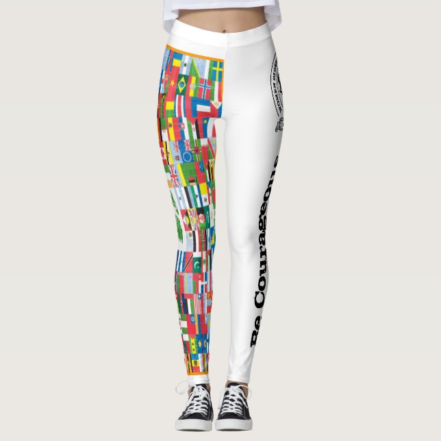 Leggings Guêtres globales de WRWR (Devant)