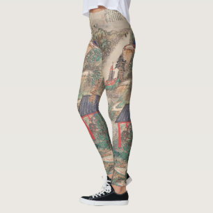Leggings Guêtres japonaises d'art