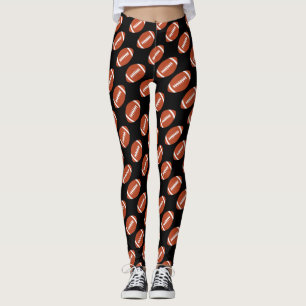 Leggings Guêtres mignonnes de jour de jeu de passioné du