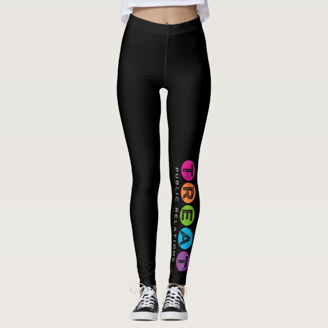 Leggings Guêtres noires de P.R. de festin (Devant)