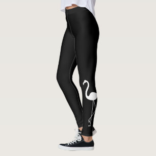 Leggings Guêtres noires et blanches mignonnes superbes de
