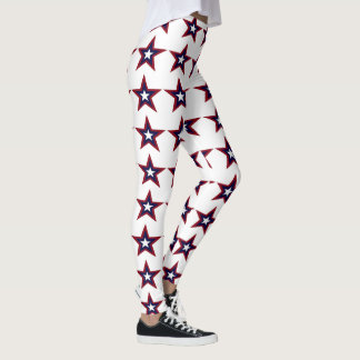 LEGGINGS GUÊTRES PATRIOTIQUES D'ÉTOILE, QUATRIÈME DE