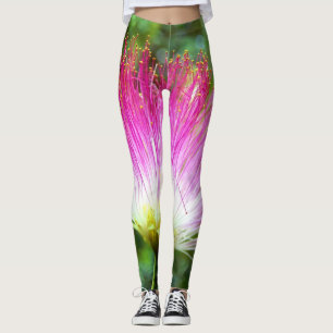 Leggings Guêtres persanes de fleur d'arbre en soie