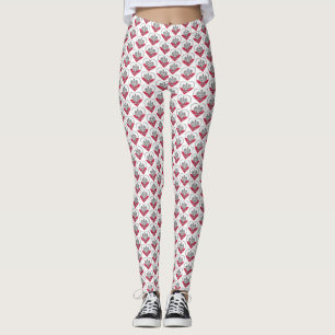 Leggings Guêtres polonaises d'amour
