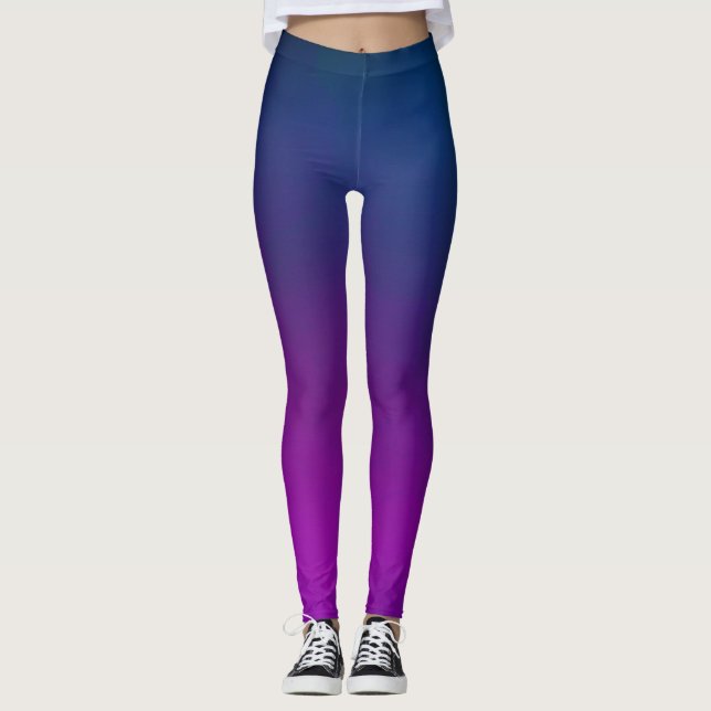Leggings Guêtres pourpres d'Ombre (Devant)