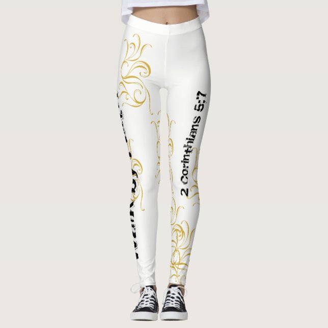 Leggings Guêtres qui basculent (Devant)