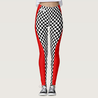 Leggings Guêtres rouges de contrôleur de coureur de