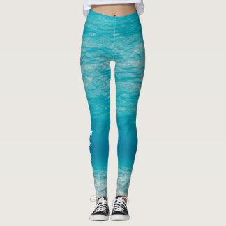 Leggings Guêtres sous-marines "des eaux hawaïennes"