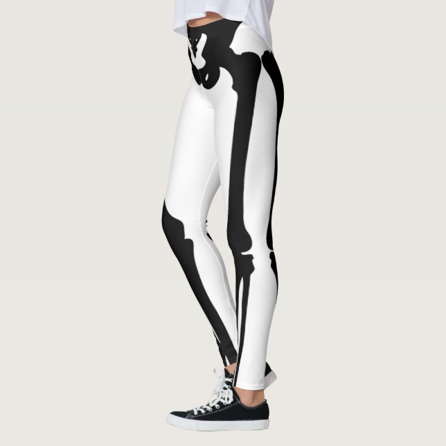 Leggings Guêtres squelettiques (Gauche)