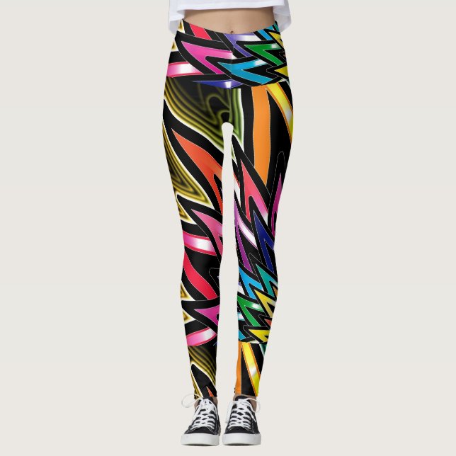 Leggings Guêtres sur des stéroïdes (Devant)