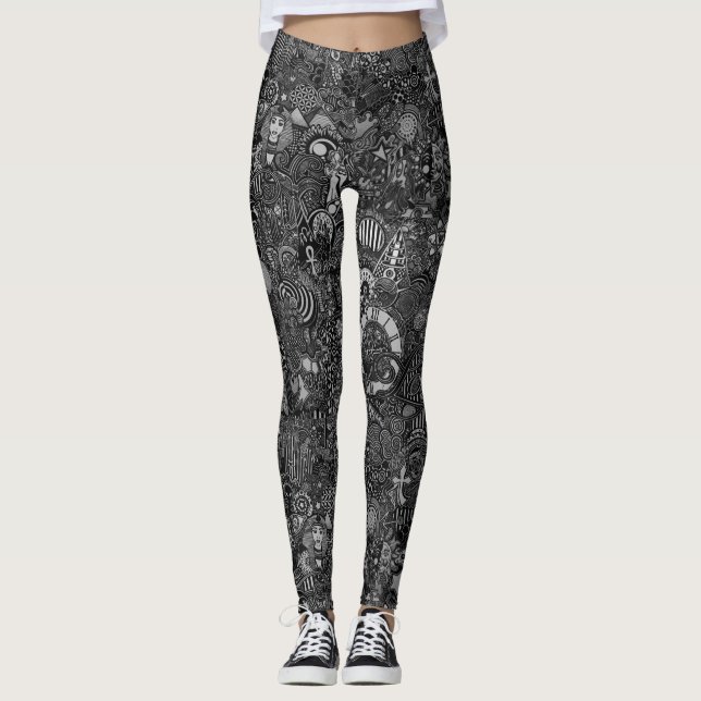Leggings Guêtres sur Fleek (Devant)
