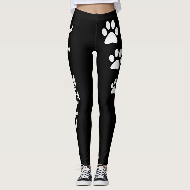 Leggings Guêtres végétaliennes (Devant)