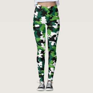 Leggings Guêtres vert clair de Camo
