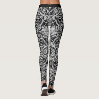 LEGGINGS GUÊTRES VIVANTES DE POSTURE ACCROUPIE DE RIRE
