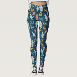 Leggings Guide de cryptozoologie des cristaux de dessin
