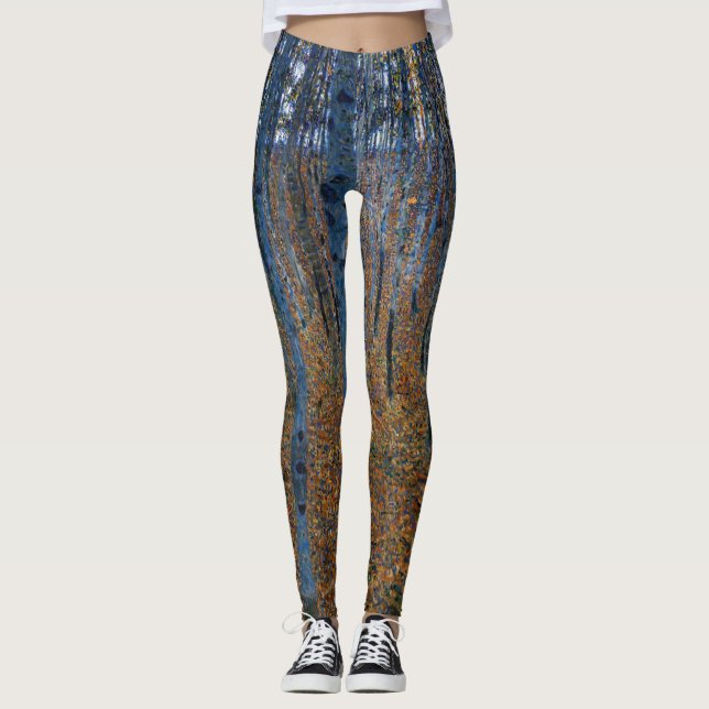 Leggings Gustav Klimt - Beech Grove I (Devant)