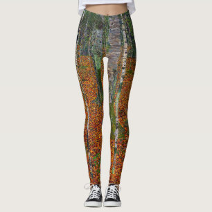 Leggings Gustav Klimt - Bois de bouleau