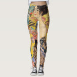 Leggings Gustav Klimt - Dame avec ventilateur<br><div class="desc">Dame avec ventilateur - Gustav Klimt,  Huile sur toile,  1917-1918</div>