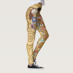 Leggings Gustav Klimt - Réalisation, Stoclet Frieze<br><div class="desc">L'Arbre de Vie,  La Frieze Stoclet,  Amateurs de réalisation - Gustav Klimt,  Carton,  1909</div>