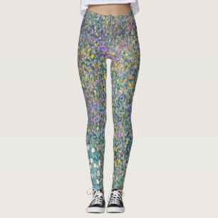 Leggings Gustav Klimt - Rosiers sous les arbres