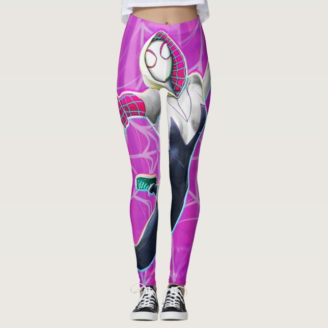 Leggings Gwen araignée (Devant)