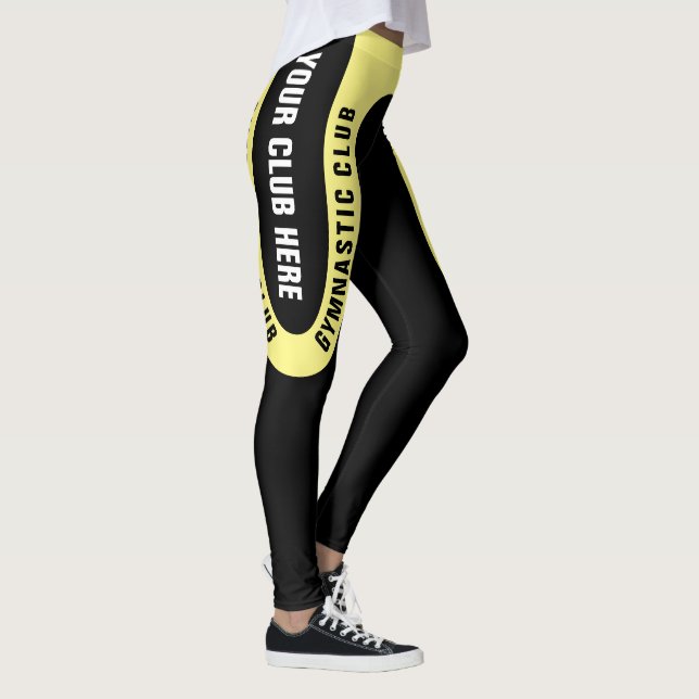 Leggings Gymnastic Club personnalisables Version 1 (Droite)