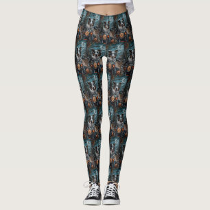 Leggings Halloween australienne berger équitation moto