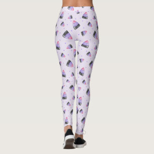 Leggings Halloween blanc blanc blanc blanc cany Corn