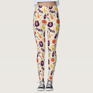 Leggings Halloween Citrouille mignon
