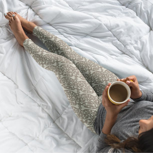 Leggings Halloween déplaisant squelette os heureux