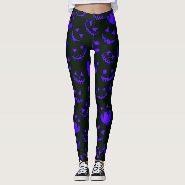 Leggings Halloween éffrayants (Devant)