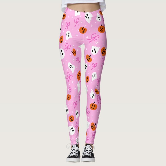 Leggings Halloween épouvantable  (Devant)