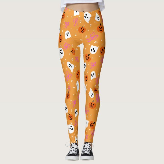 Leggings Halloween épouvantable  (Devant)