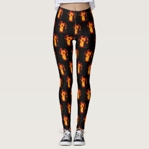 Leggings Halloween Halloween éffrayant