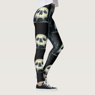 Leggings Halloween horrible crâne