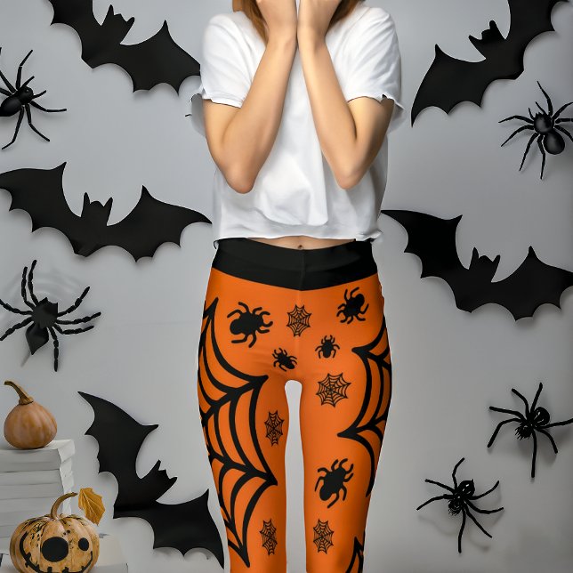 Leggings Halloween Spiderweb (Créateur téléchargé)
