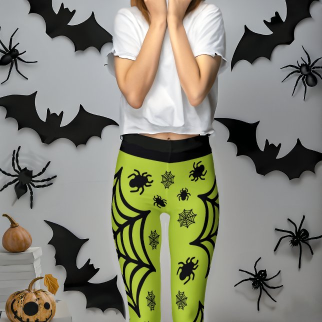 Leggings Halloween Spiderweb (Créateur téléchargé)